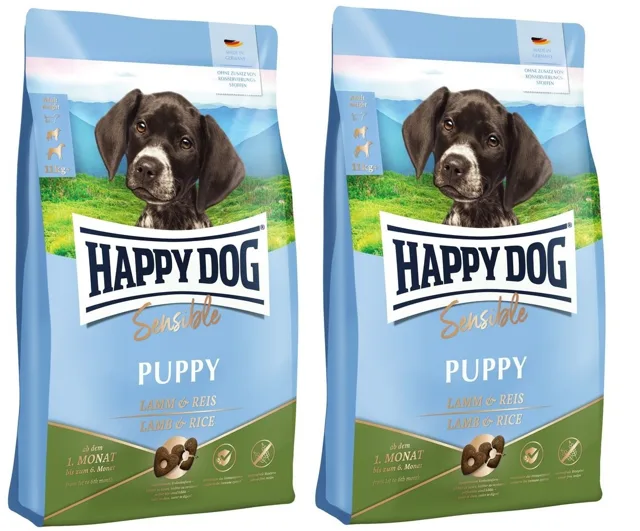 HAPPY DOG Sensible Puppy Lamm 2 x 10 kg