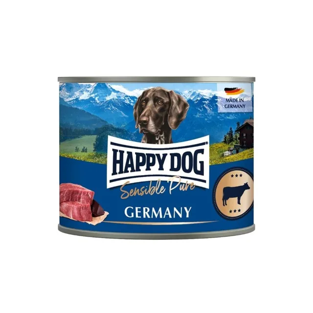HAPPY DOG Sensible Pure Germany Hovězí 200 g konzerva pro psy