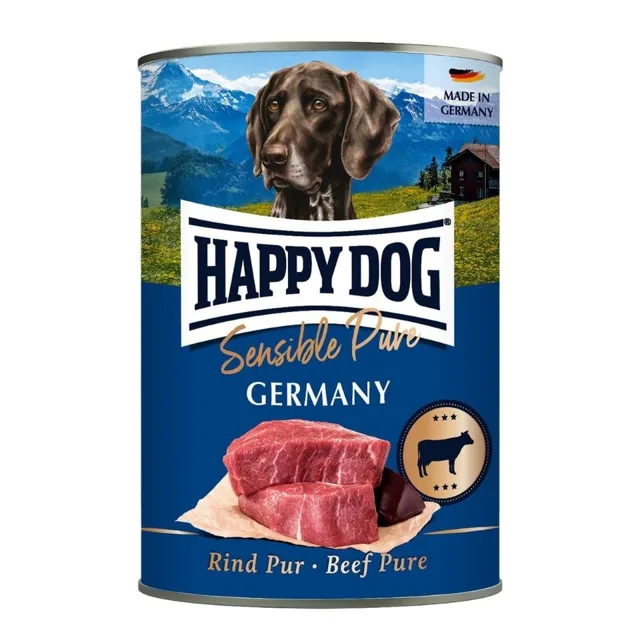 HAPPY DOG Sensible Pure Germany Hovězí 400 g konzerva pro psy