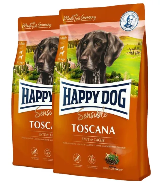 HAPPY DOG Sensible Supreme Toscana 2 x 12.5 kg