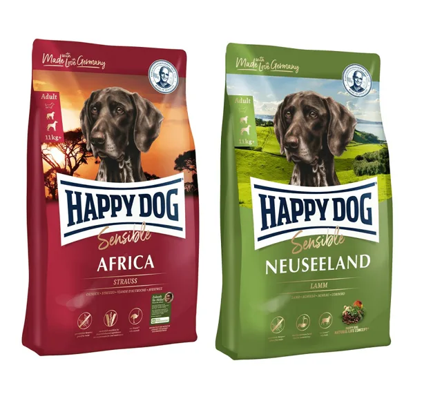 HAPPY DOG Supreme africa 12.5 kg + Neuseeland 12.5 kg
