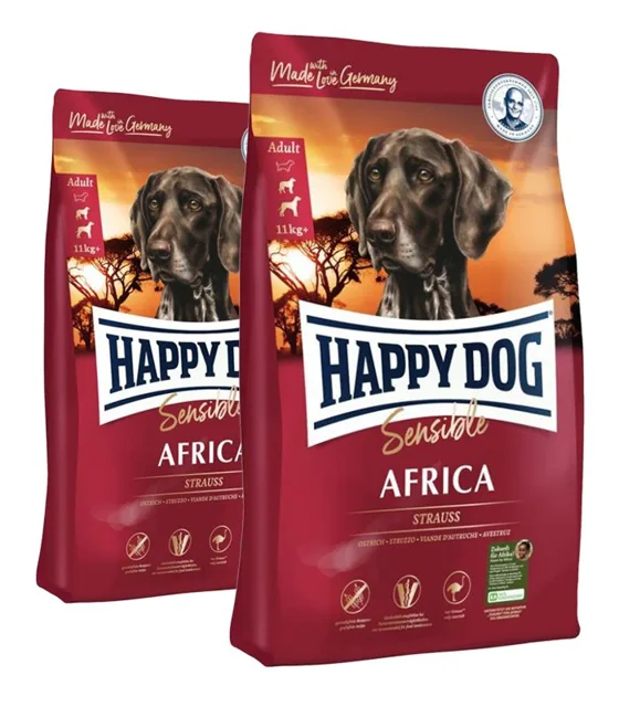 HAPPY DOG Supreme Sensible Africa 2 x 12,5 kg