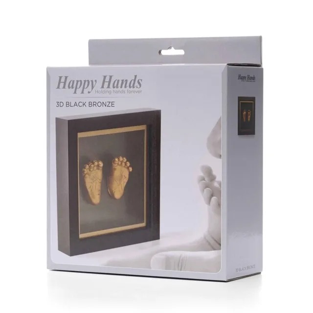 Happy Hands 3D Black Bronze