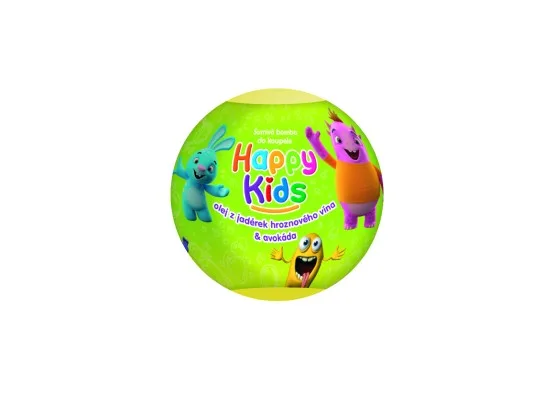Happy Kids koupelová bomba mix barev 100 g