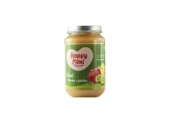 Happy Mimi ovocný příkrm kiwi & banán 190 g