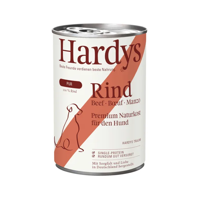 Hardys Pure 6 x 400 g - Koňské