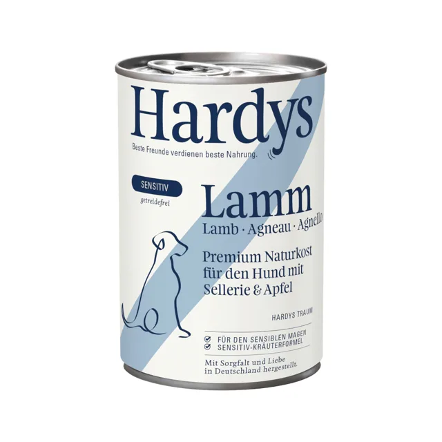 Hardys Senistive 6 x 400 g - Jehněčí