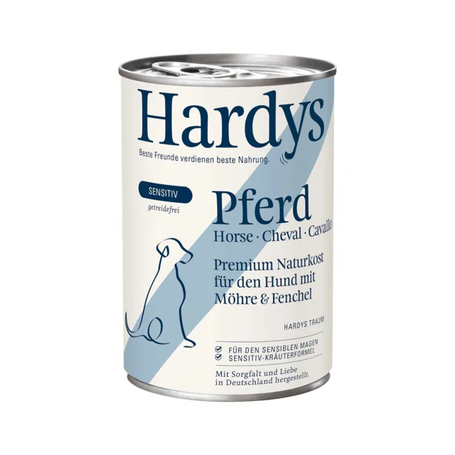 Hardys Senistive 6 x 400 g - Koňské