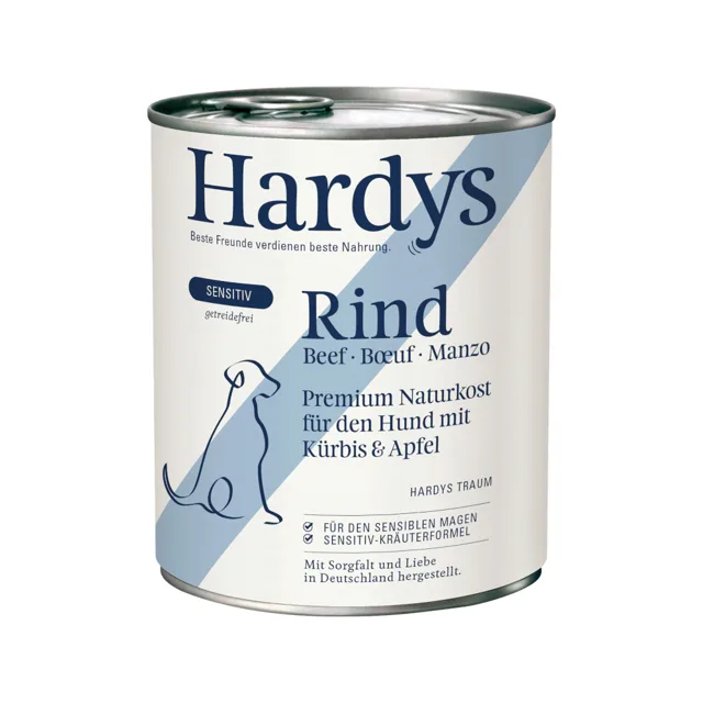 Hardys Sensitive 6 x 800 g - Hovězí