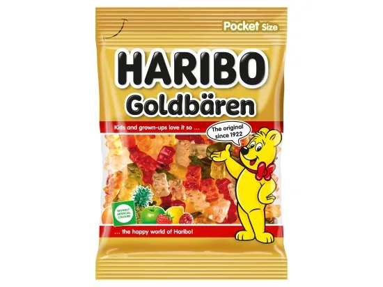 Haribo Goldbären želé s ovocnými příchutěmi 100 g