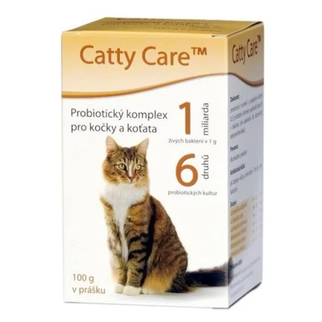HARMONIUM Catty Care Probiotika pro kočky a koťata plv 100 g