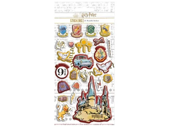 Harry Potter 3D samolepky 25 ks