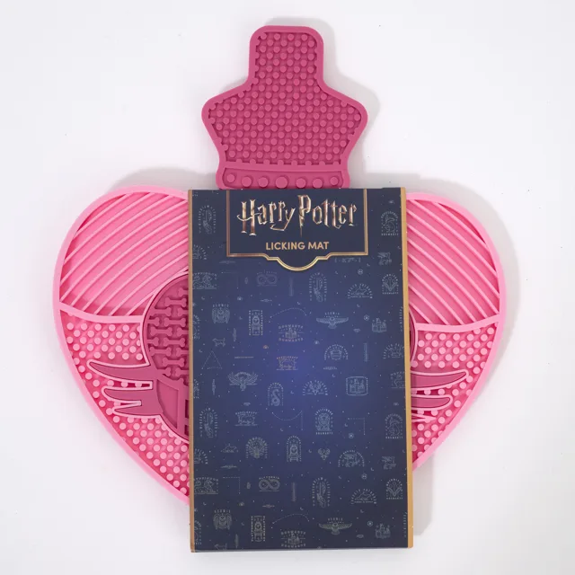 Harry Potter lízací podložka lektvar lásky, růžová - cca D 20 x Š 23 x V 1 cm