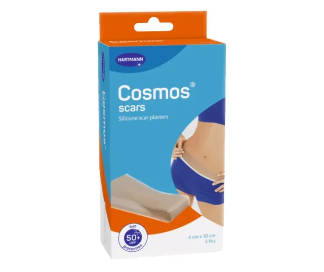 Hartmann Cosmos scars sili.náp.na jizvy 4x30cm 5ks