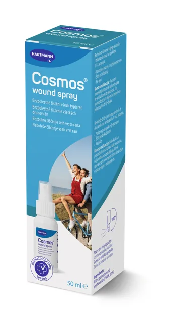 HARTMANN Cosmos wound spray bezbolestné čištění ran 50 ml
