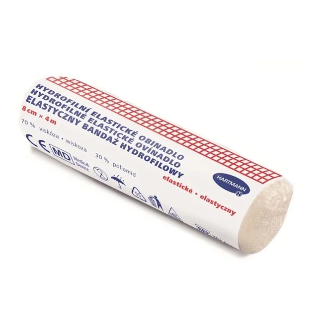HARTMANN Hydrofilní elastické obinadlo 8 cm x 4 m 1 kus
