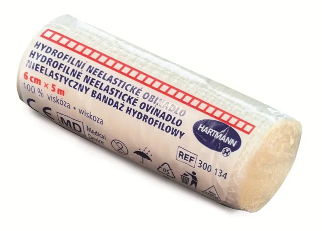 Hartmann Hydrofilní neelast.obinadlo 6 cm x 5 m