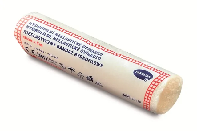 Hartmann Hydrofilní neelastické obinadlo 10 cm x 5 m