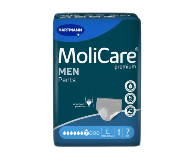 Hartmann MoliCare Men absorpční kalh.7k L 7 ks