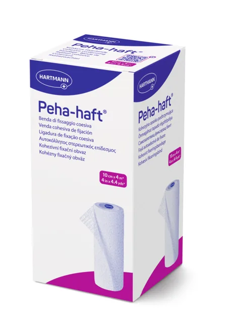 Hartmann PEHA-HAFT Obinadlo fixační kohesivní 10 cm x 4 m bílé