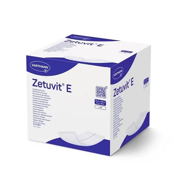 HARTMANN Zetuvit E savé kompresy 20x40cm 30 kusů