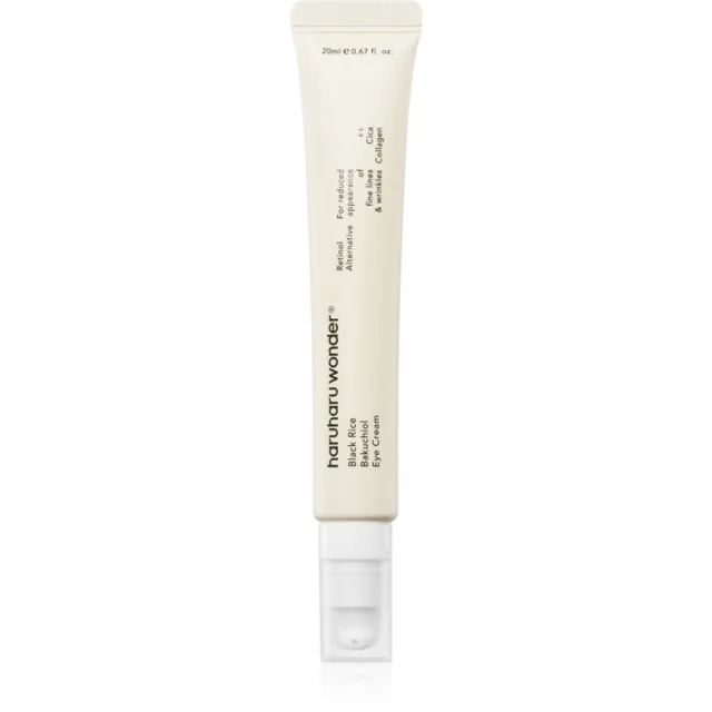 Haruharu Wonder Black Rice Bakuchiol Eye Cream protivráskový oční krém pro výživu a hydrataci 20 ml