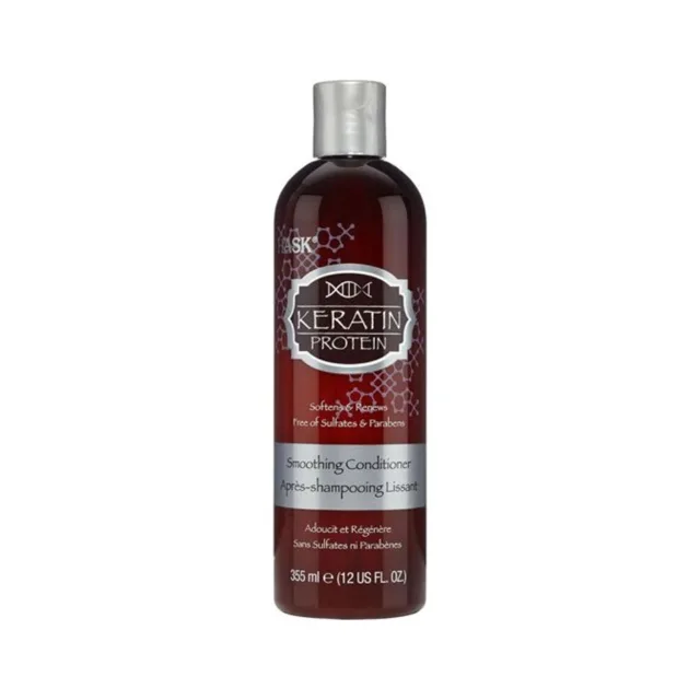HASK Keratin Protein uhlazující kondicionér pro poškozené a chemicky zničené vlasy 355 ml