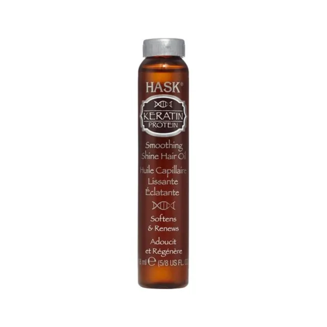 HASK Keratin Protein uhlazující suchý olej na poškozené vlasy 18 ml
