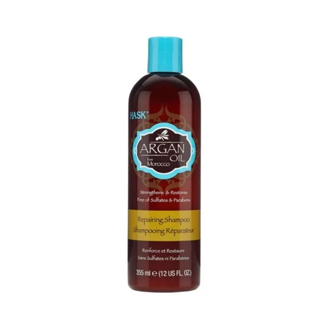 HASK obnovující šampon na poškozené vlasy s arganovým olejem 355ml