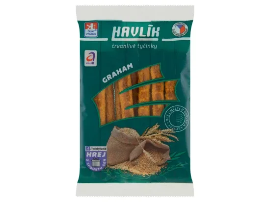 Havlík Graham trvanlivé tyčinky se sýrem a solí 90 g