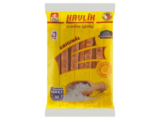 Havlík Originál trvanlivé tyčinky se sýrem a solí 90 g