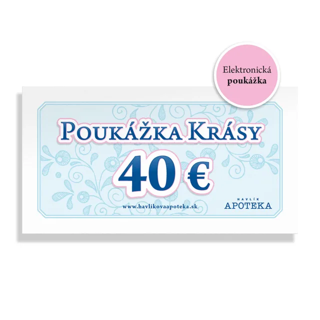 Havlíkova apotéka Havlíkova elektronická poukázka 40 €