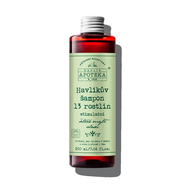 Havlíkova apotéka Havlíkův šampon 13 rostlin Velikost: 200 ml