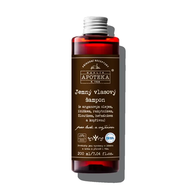 Havlíkova apotéka Jemný vlasový šampon pro suché vlasy 200 ml