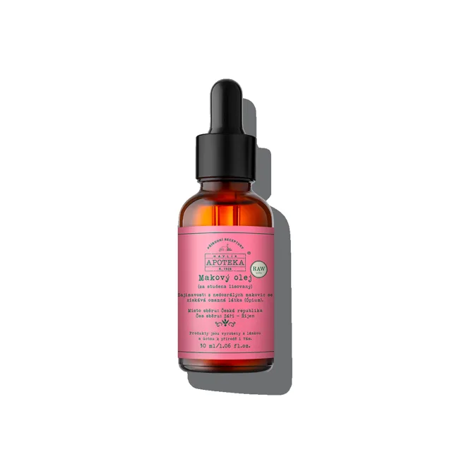 Havlíkova apotéka Makový olej RAW Velikost: 30 ml