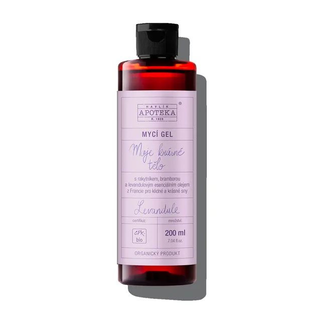 Havlíkova apotéka - Mycí gel Moje krásné tělo - Levandule 200 ml