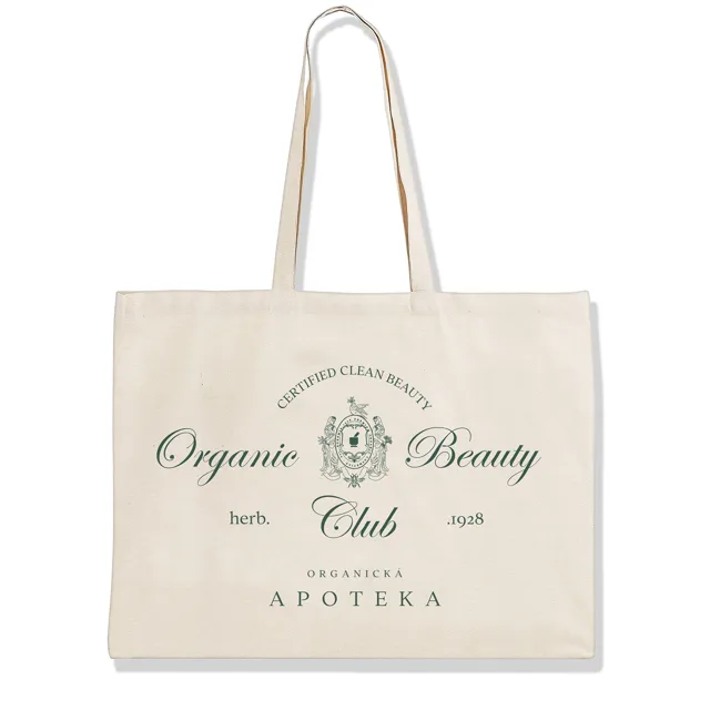Havlíkova apotéka Shopper Tote Organic Beauty Club