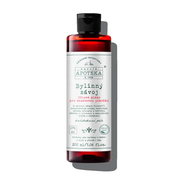 Havlíkova apotéka Tělové mléko Bylinný závoj Velikost: 200 ml