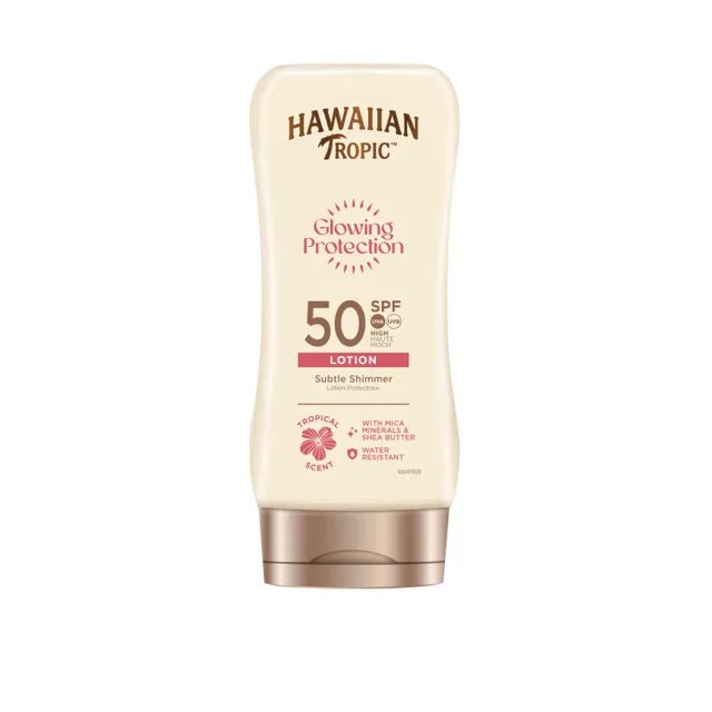 Hawaiian Tropic Glowing Protection Sun Lotion SPF50 opalovací mléko 170 ml