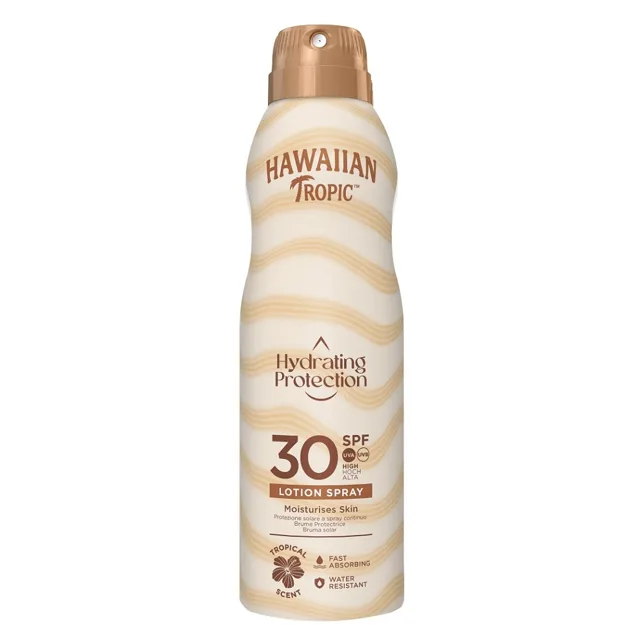HAWAIIAN TROPIC Silk Hydration Sprej na opalování SPF30 177 ml