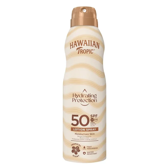 HAWAIIAN TROPIC Silk Hydration Sprej na opalování SPF50 220 ml