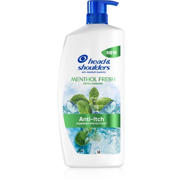 Head & Shoulders Menthol Fresh Extra Cooling šampon proti lupům s chladivým účinkem 1000 ml