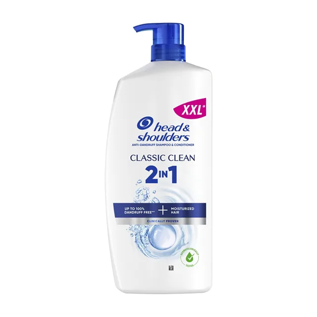 HEAD&SHOULDERS Šampon 2v1 Classic Clean 625 ml
