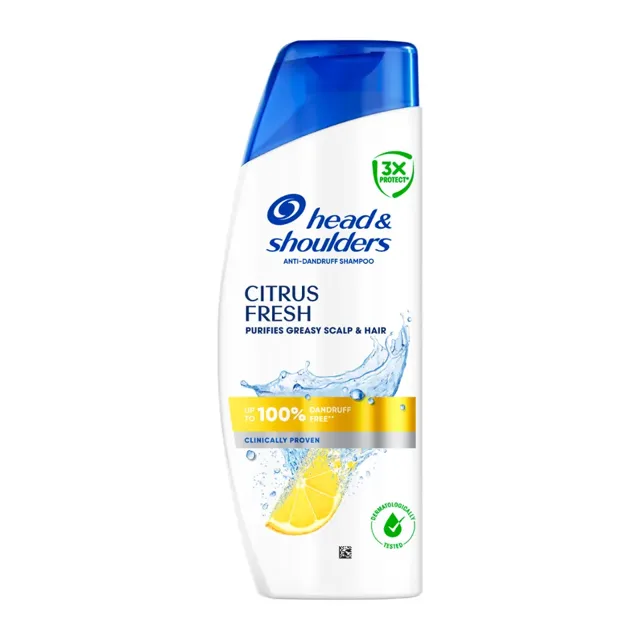 Head & Shoulders Šampon proti lupům Citrus Fresh pro mastné vlasy 250 ml