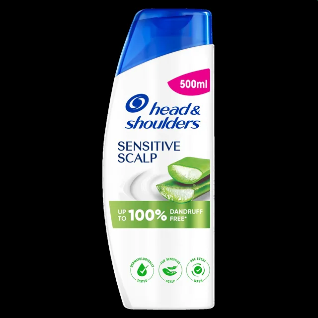 Head & Shoulders Šampon proti lupům pro citlivou pokožku hlavy Sensitive Scalp (Anti-Dandruff Shampoo) 500 ml