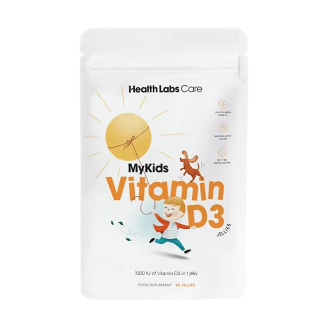 HEALTH LABS CARE My Kids Vitamin D3 60 želé bonbonů