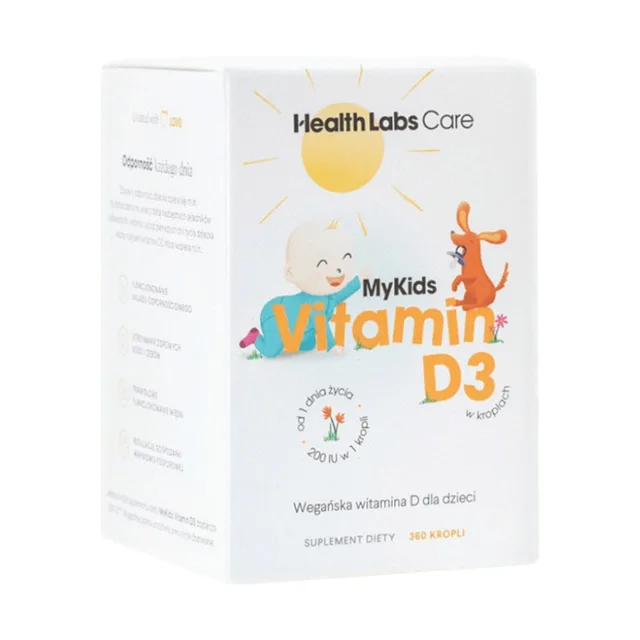 HEALTH LABS CARE My Kids Vitamin D3 9,7 ml 360 kapek