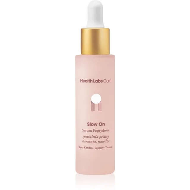 Health Labs Care Slow On vyhlazující sérum pro hydrataci a rozjasnění pleti s peptidy 30 ml