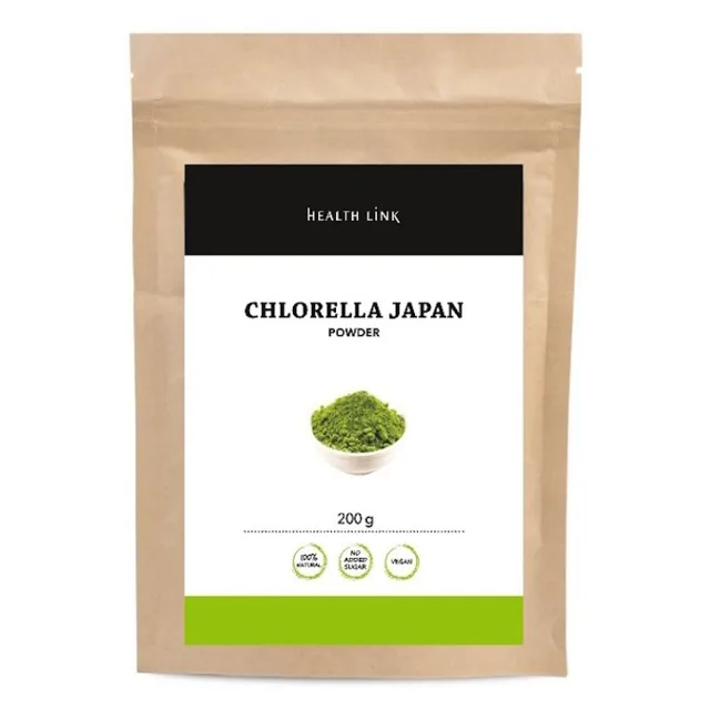 HEALTH LINK Chlorella Japan prášek 200 g