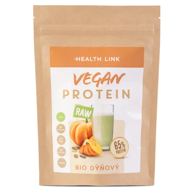 HEALTH LINK Dýňový protein 65 % vegan RAW BIO 300 g